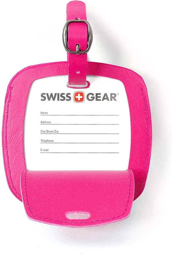 Swiss Gear Jumbo Pink Luggage Tag - Designed Extra-large To Be Easily Spotted on Luggage Carousels - Image 2